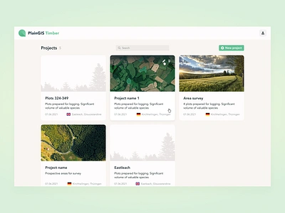 Carbon offset management : part 2 3d carbon carbon credits carbon offsets climate design ecology emissions footprint geo gis interface map nature plant reforestation trees ui uiux ux