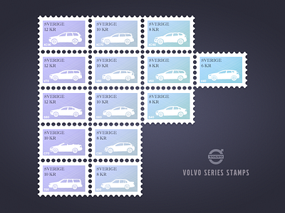 Volvo stamps