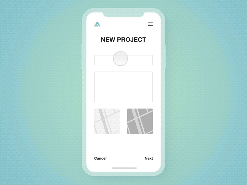 Map Creating geoobjects creation geo gis data map animation prototype concept mobile ux ui