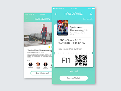 Movie Ticket Concept