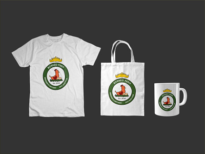 Logo Design for Merchandise - Borneo Farm: Breeding and Hatchery