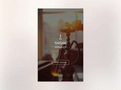 Shisha manager ios mobile plain shisha shisha manager simple useful