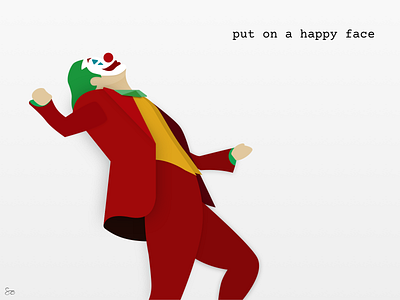 Joker art illustration joker joker movie minimal movie movie art simple