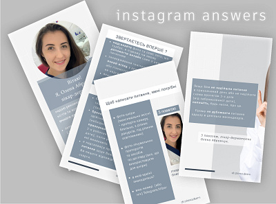 Instagram answers design advertising business correspondence correspondence design design doctor doctor profile design doctors instagram electronic version for business for customer responses graphic design instagram design social media