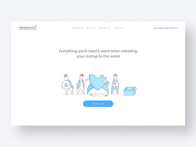 IdeaLaunch — Startup Launchpad Concept