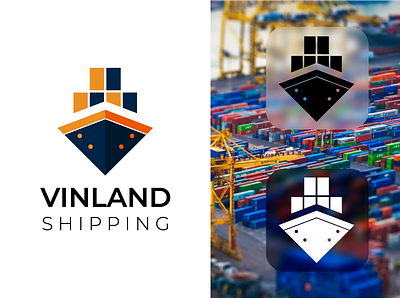 Vinland Logo branding design graphic design logo