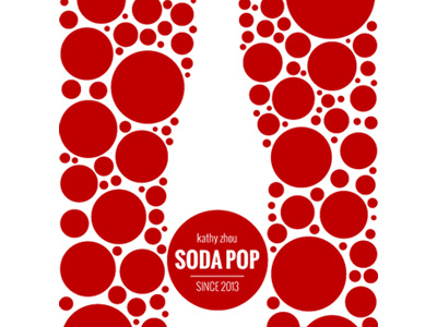 Soda Pop bottle red soda soda bottle vector