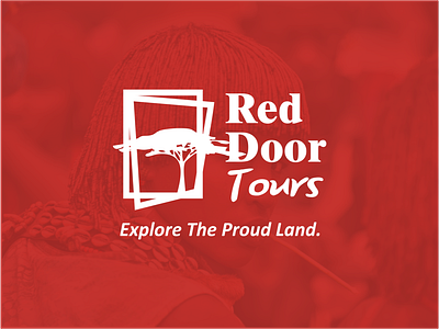 Red Door Tours Logo Design branding design graphic design logo