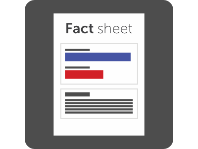 Fact Sheet Shipping Sticker