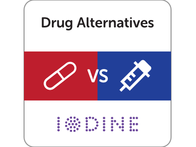 Drug alternatives shipping sticker