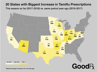 Tamiflu Map data flu map visualization