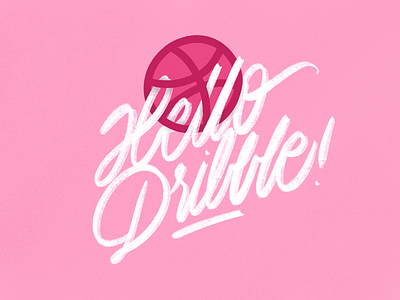 What’s good Dribbble? First Dribbble contribution. handlettering ipad ipad pro lettering procreate typography