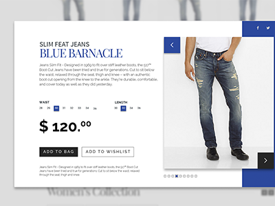 Modal Quick View window card product modal window store