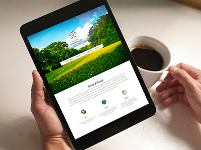Golf Course & Country Club Website