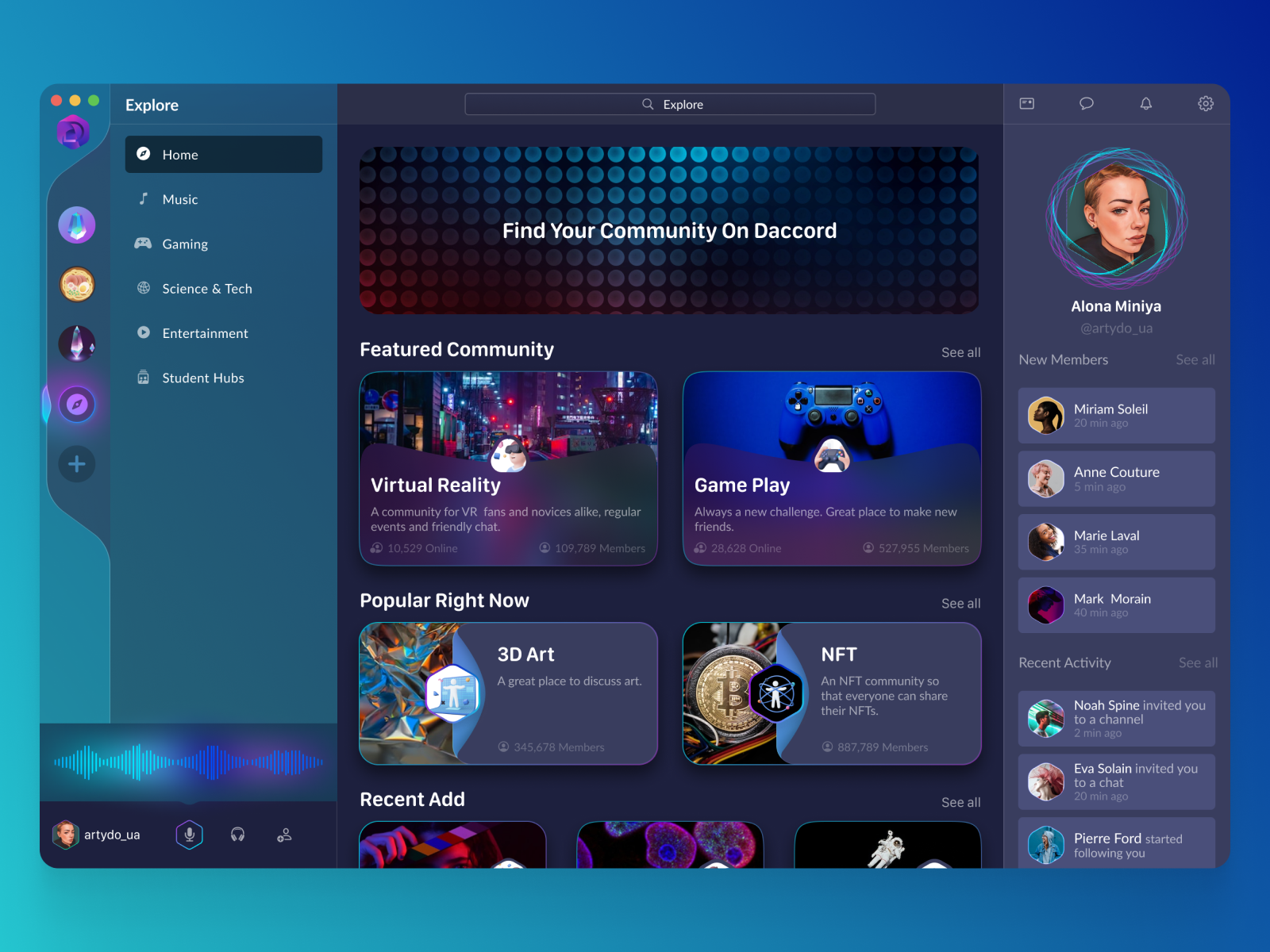 Web/Desktop App UI Design by Alona Yakovlieva on Dribbble