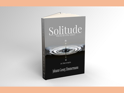 Solitude: Book cover design of Johann.G.Z