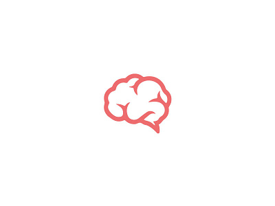 Unused logo concept brain design graphic icon illustration line logo mind mindful ui