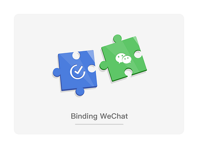 Ticktick binding wechat app design illustration ticktick ui