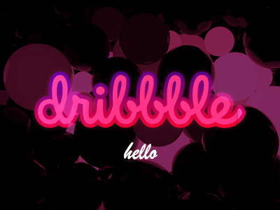 Hello Dribbble