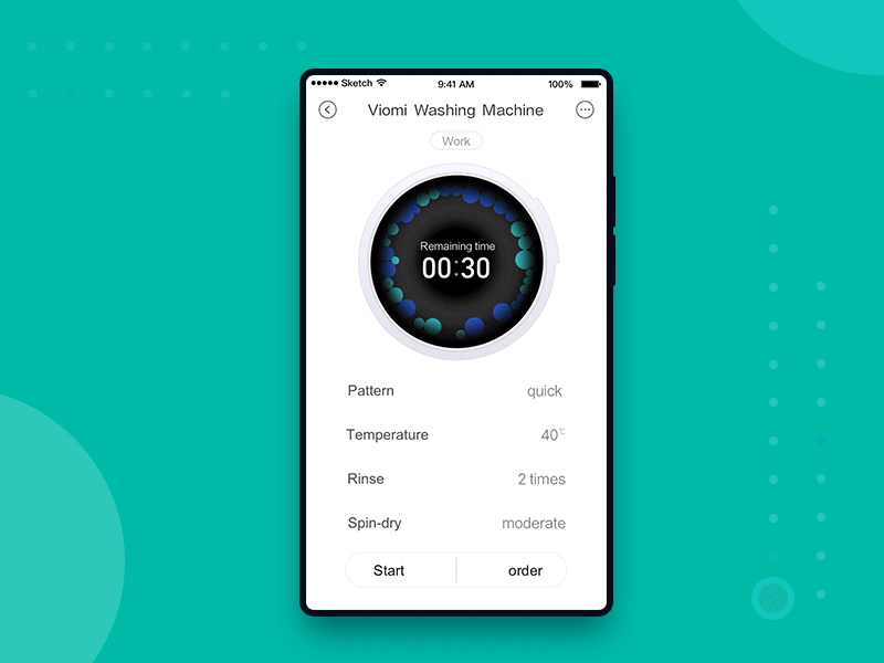 Viomi washing machine app