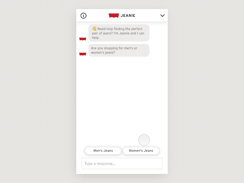 Levi's Chatbot Prototype