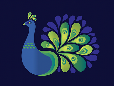 Proud Peacock