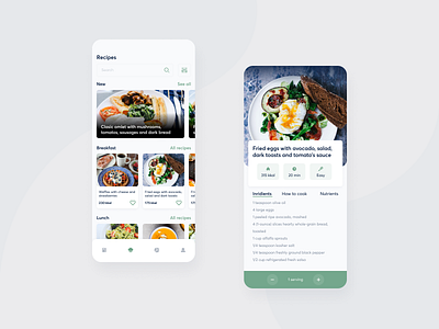 FatSecret redesign | Recipes