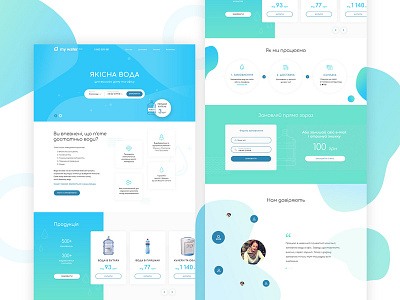 Delivery water delivery delivery service delivery water design ui ux water water shop