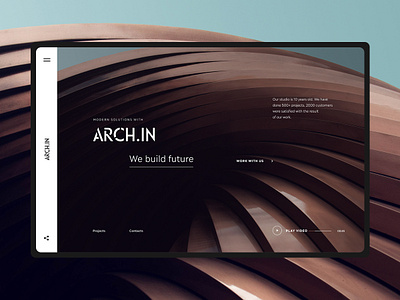 ARCH.IN architecture concept design interaction interior ui ux