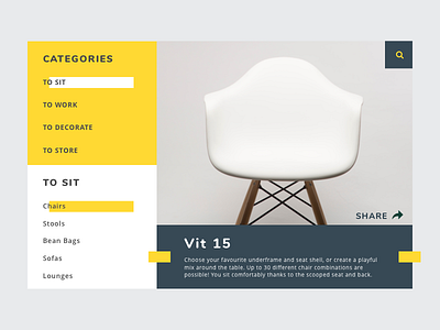 Single Product Page daily ui furniture product page single product page ui practice