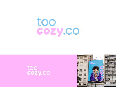 Too Cozy.co branding creative logo