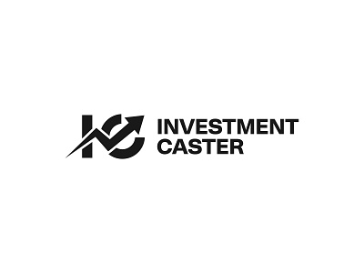 Investment Caster branding creative logo