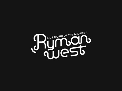 Ryman West Logo branding creative logo music logo