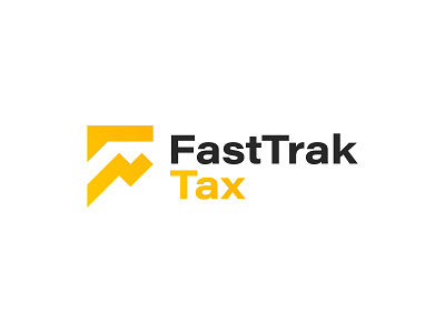 FastTrak Tak Logo branding f logo graph logo logo design