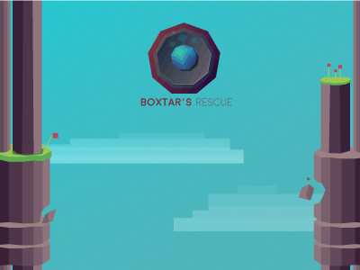 Boxtar's Rescue color palette concept design game design illustration logo