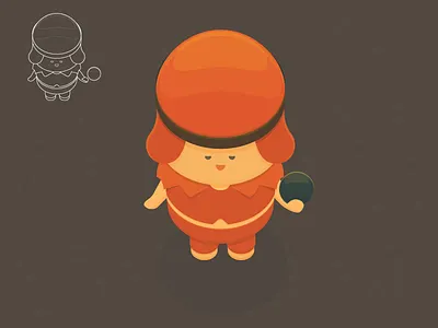 Bum! character character design game game design graphic design idle idle game illustration mobile mobile game