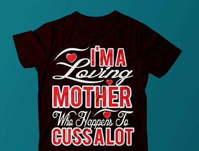 Mom T-shirt Design graphic design mom shirt png svg typography