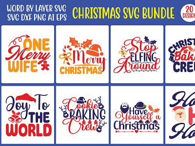 Christmas SVG Bundle christmas clipart