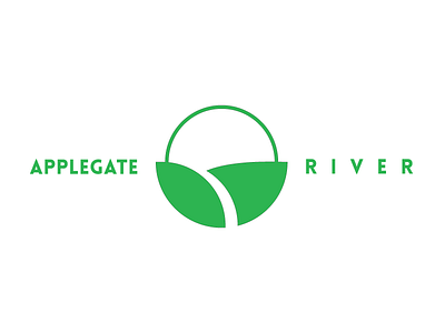 APPLEGATE RIVER cannabis logo logotype farm grass hemp marijuana organic plant pot river weed