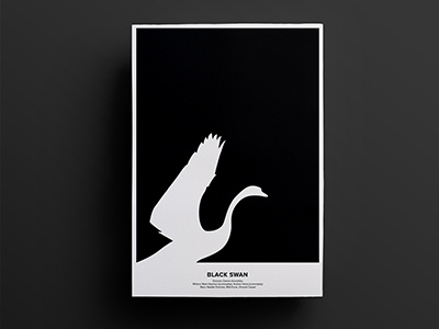 Black Swan - Rebus Movie Poster