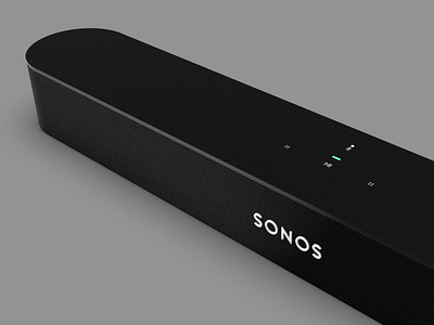 Sonos 3D 3d 3d art modeling