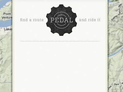 Pedal in use