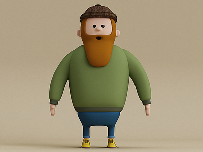 Man 3d 4d character cinema design digitalart illustration render