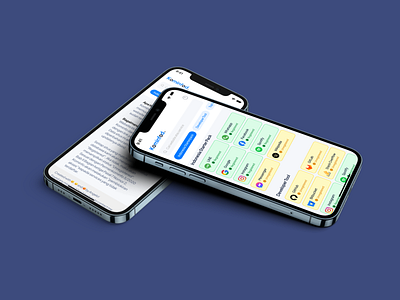 Kominfod Mobile App Design app business government services ui