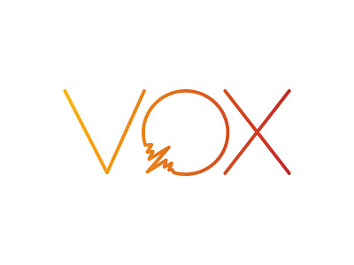 Vox Identity brand branding communication identity logo logos phone phone company telephone typography voice vox