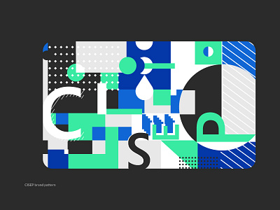 Design flat texture for CISEP blues branding brands colors flat forms geometric art icon illustration logo typography vector web website
