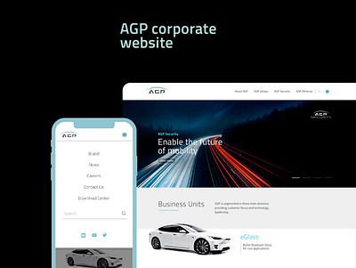 AGP Smart glass Website animation branding desiginspiration design flat interaction design minimal timeline ui web website