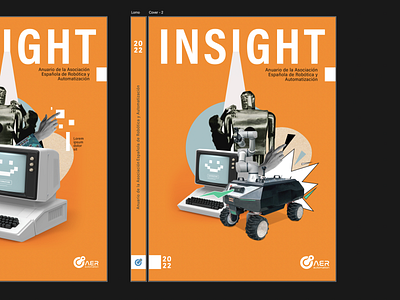 Design - magazine cover collage cover desiginspiration design illustration magazine orange typography