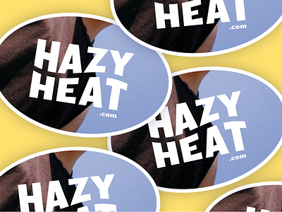 Hazy Heat sticker design hazy hazy heat heat sticker design