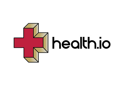 health.io logo (prototype) app branding design graphic design illustration logo typography ui ux vector